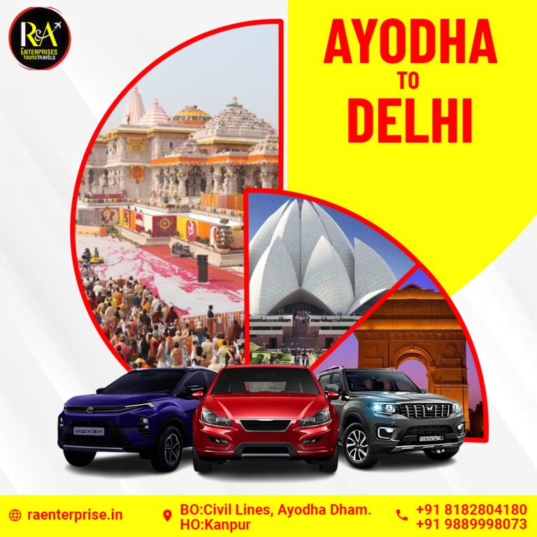 ayodha to delhi taxi service
